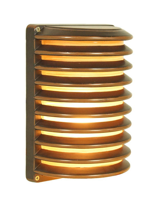 Elegant Furniture & Lighting - Ogun Outdoor Wall lantern D:7.3 H:10 60W Oil Bronze Finish Frosted glass Lens - LDOD2401 veiw 1