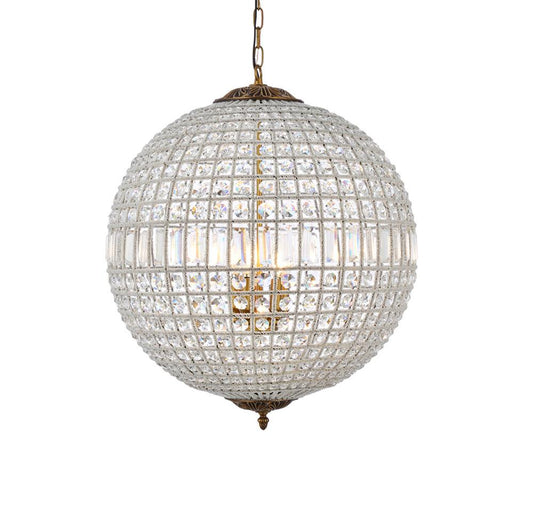 Elegant Furniture & Lighting - Olivia 5 light French Gold Chandelier Clear Royal Cut Crystal - 1205D24FG/RC veiw 1