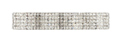 Elegant Furniture & Lighting - Ollie 4 light Chrome and Clear Crystals wall sconce - LD7017C view 2