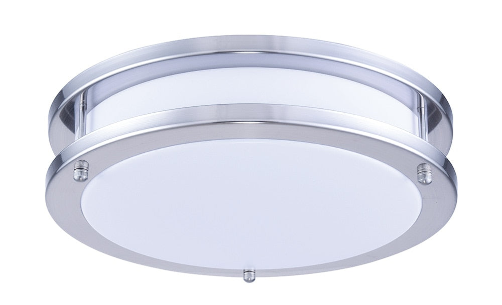 Elegant Furniture & Lighting - Ripple Led Double Ring Ceiling Flush, 3000K, 120 Degree - CF3200 veiw 1