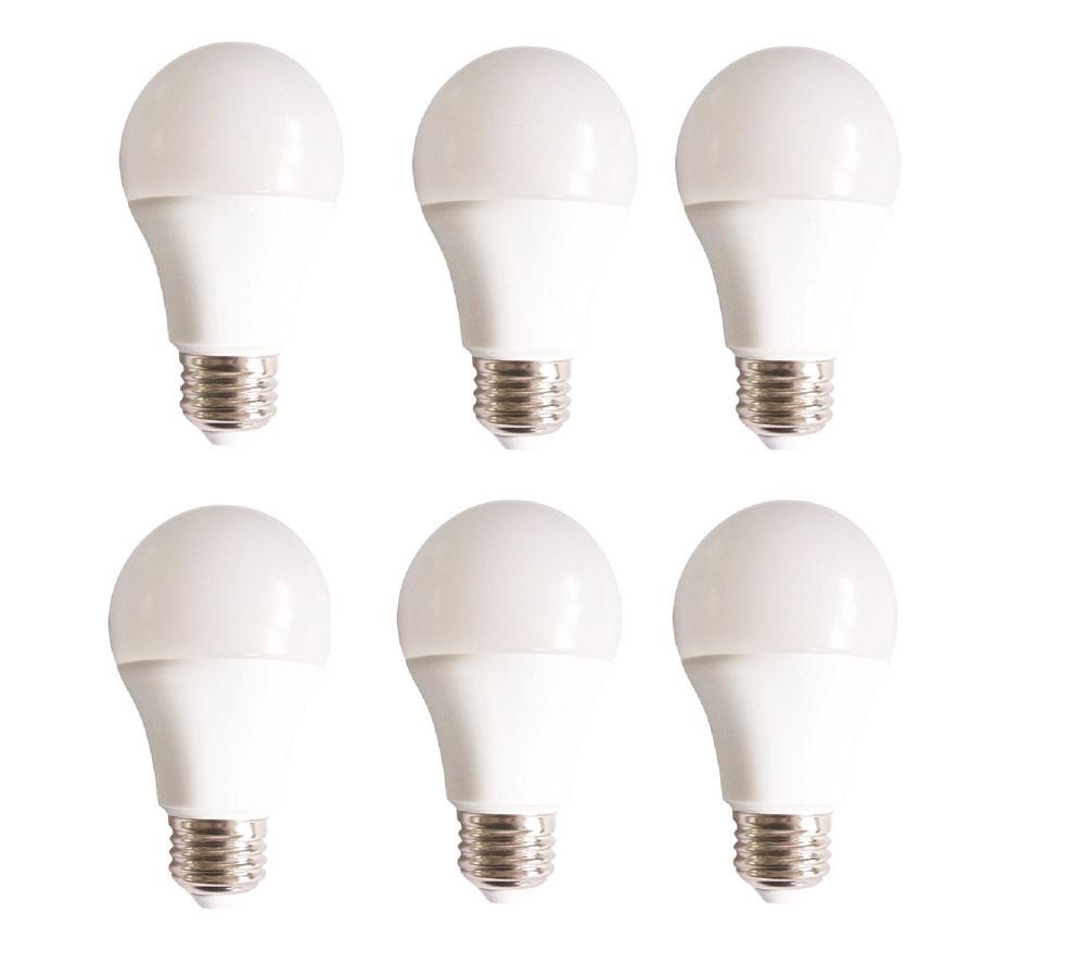 Elegant Furniture & Lighting - Vertis LED Wall Pack, Frosted White - A19LED801-6PK veiw 1