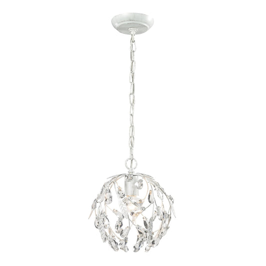 ELK Lighting - Circeo 1 Light Mini Pendant In Antique White - 18123/1 veiw 1