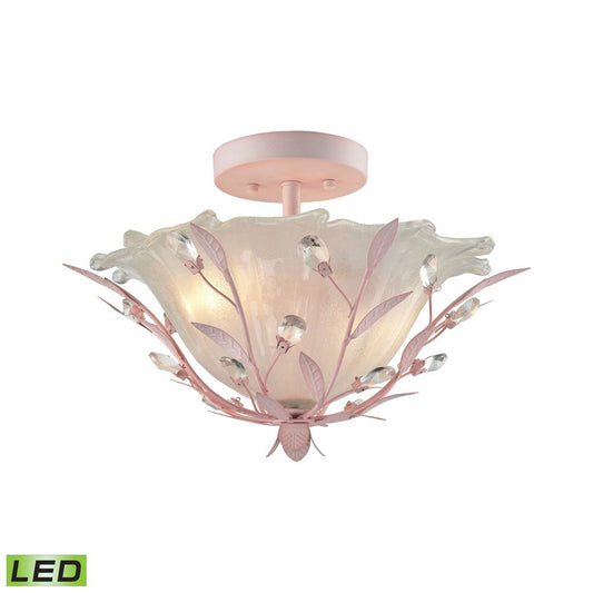 ELK Lighting - Circeo 2 Light LED Semi Flush In Light Pink - 18151/2-LED veiw 1