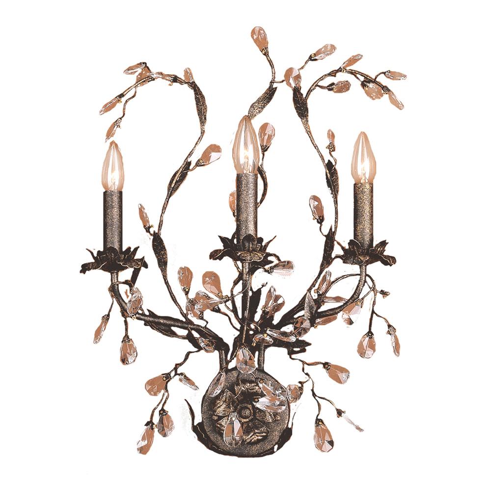 ELK Lighting - Circeo 3 Light Wall Sconce In Deep Rust - 8050/3 veiw 1