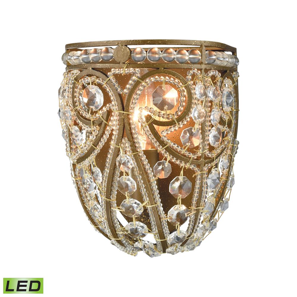 ELK Lighting - Elizabethan 1 Light LED Vanity In Dark Bronze - 15960/1-LED veiw 1