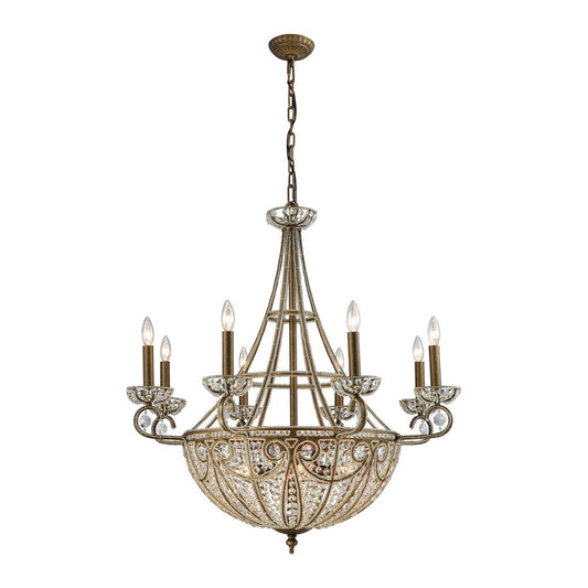 ELK Lighting - Elizabethan 14 Light Chandelier In Dark Bronze - 15968/8+6 veiw 1