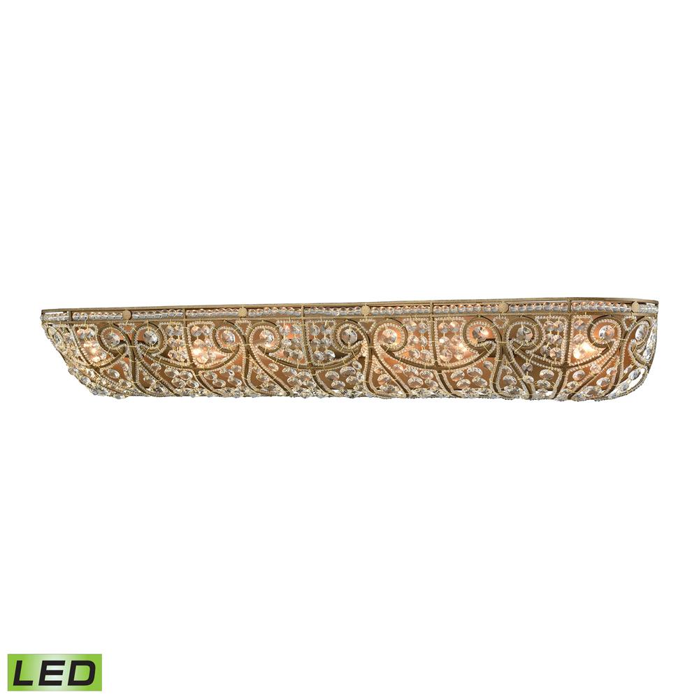 ELK Lighting - Elizabethan 6 Light LED Vanity In Dark Bronze - 15962/6-LED veiw 1