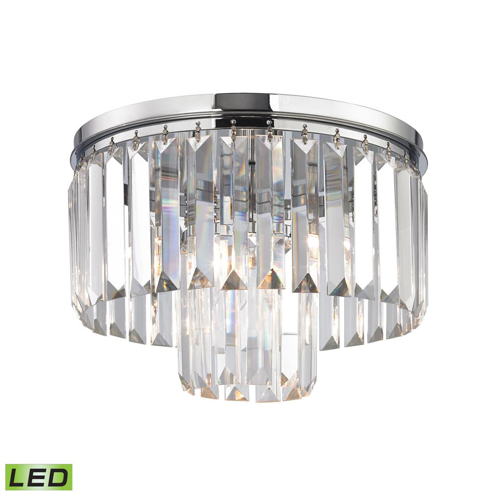 ELK Lighting - Palacial 1 Light LED Pendant In Polished Chrome - 15213/1-LED veiw 1