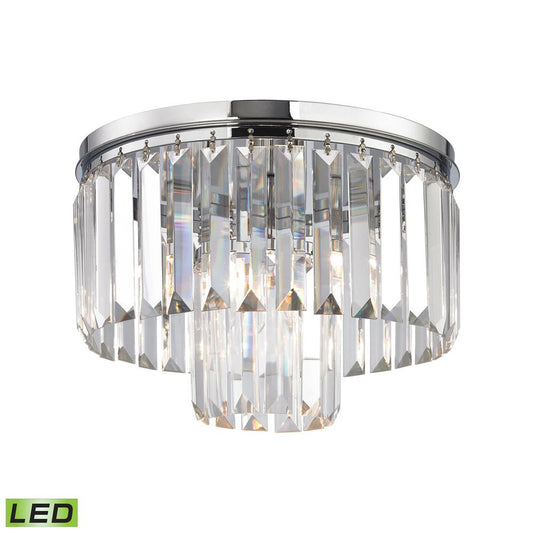 ELK Lighting - Palacial 1 Light LED Pendant In Polished Chrome - 15213/1-LED veiw 1
