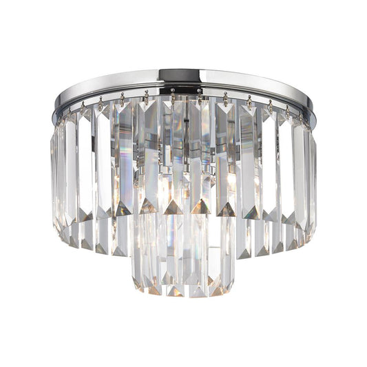ELK Lighting - Palacial 1 Light Pendant In Polished Chrome - 15213/1 veiw 1