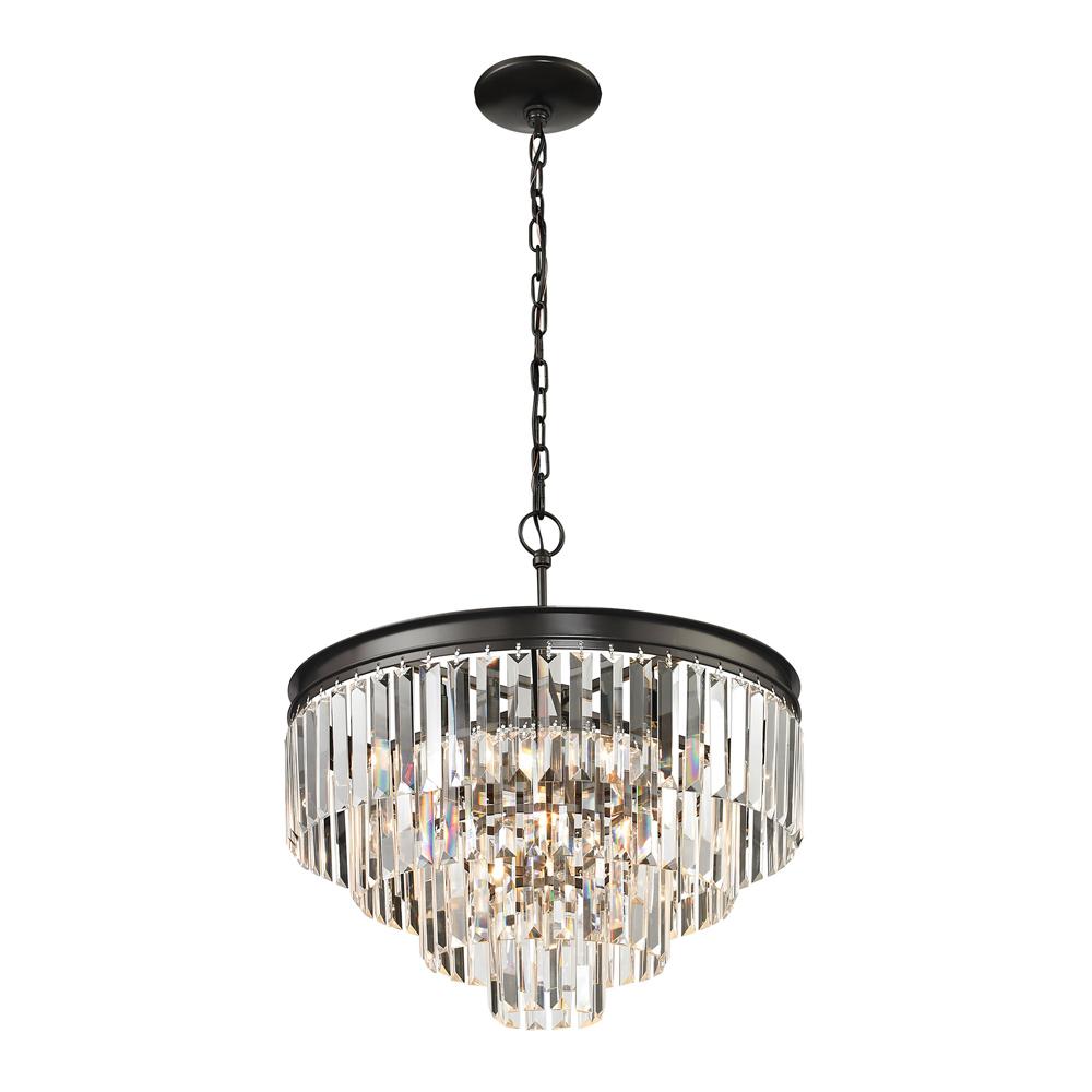 ELK Lighting - Palacial 5 Light Pendant In Oil Rubbed Bronze - 14213/4+1 veiw 1