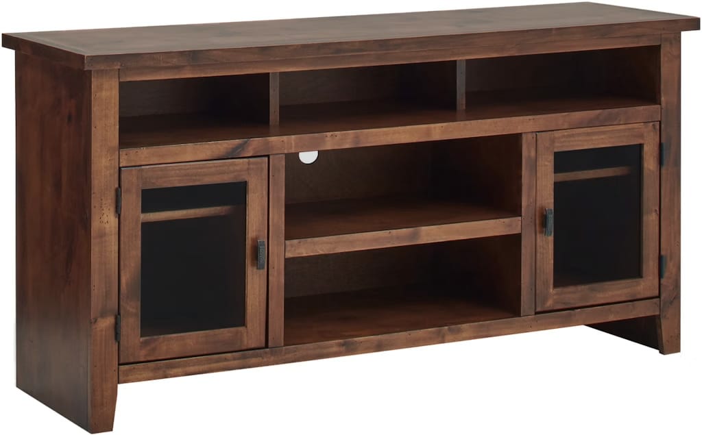 Emery Park - Alder Grove 65in Console w/ Doors in Brindle Finish - WDG1065-BDL view 1