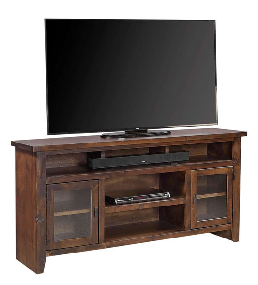 Emery Park - Alder Grove 65in Console w/ Doors in Tobacco Finish - DG1065-TOB veiw 1