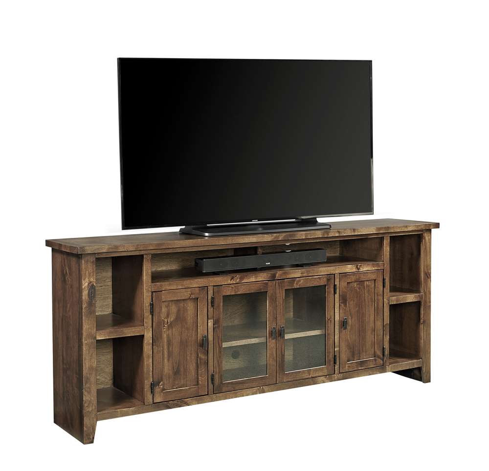 Emery Park - Alder Grove 84in Console in Brindle Finish - WDG1036-BDL veiw 1