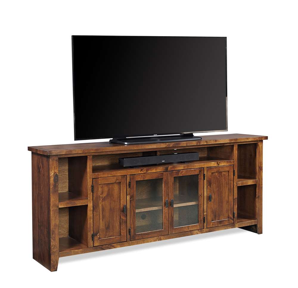 Emery Park - Alder Grove 84in Console in Fruitwood Finish - DG1036-FRT veiw 1
