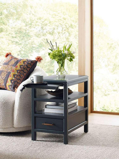 Emery Park - Alexander Chairside Table in Midnight Finish - I3014-9130 view 2