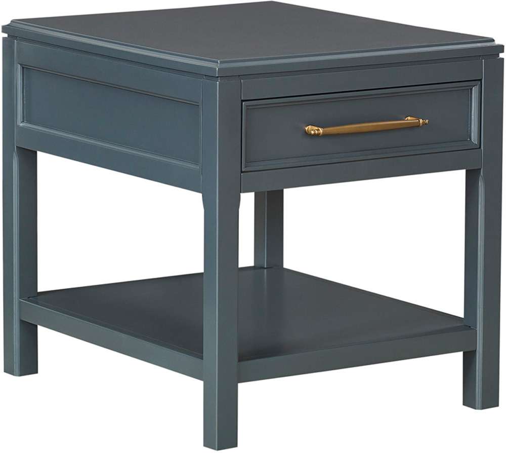 Emery Park - Alexander End Table in Midnight Finish - I3014-9140 veiw 1
