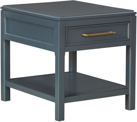 Emery Park - Alexander End Table in Midnight Finish - I3014-9140 veiw 1
