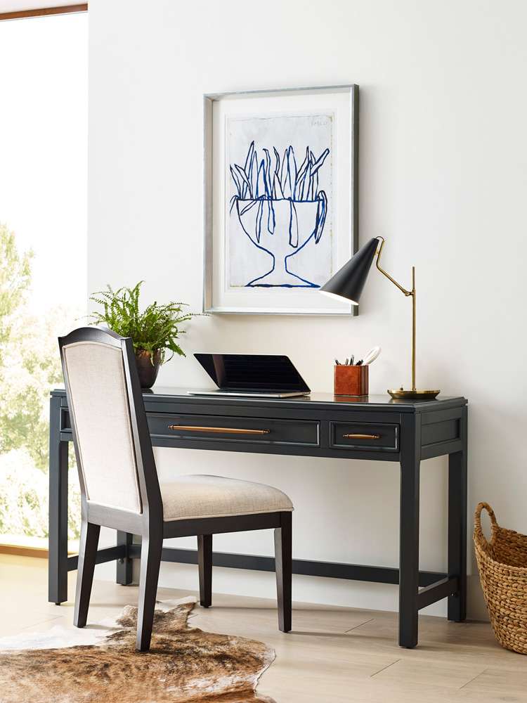 Emery Park - Alexander Sofa Table /Writing Desk in Midnight Finish - I3014-9150 veiw 3