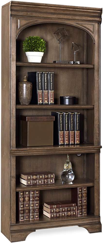 Emery Park Arcadia Door Bookcase in Truffle Finish - I92-332 veiw 1