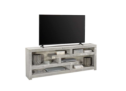 Emery Park - Avery Loft 72in Open Display/Console in Limestone Finish - WDY972-LIM veiw 1