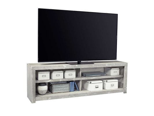 Emery Park - Avery Loft 74in Open Console in Limestone Finish - WDY1023-LIM veiw 1