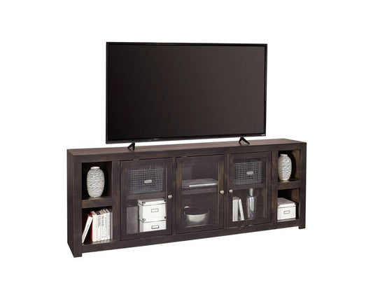 Emery Park - Avery Loft 84in Console w/ 3 Doors in Ghost Black Finish - DY1263-GHT veiw 1