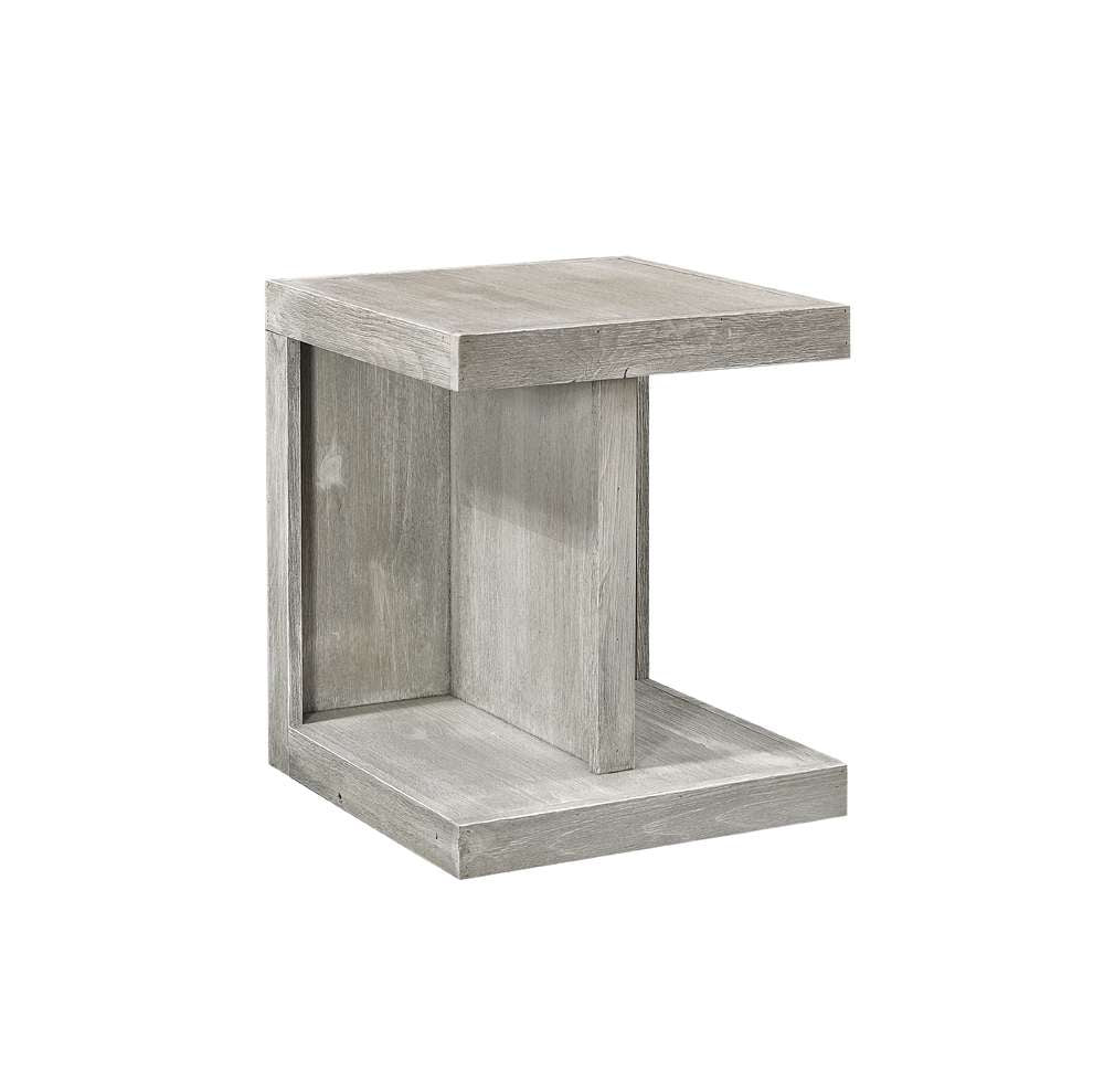 Emery Park - Avery Loft End Table in Limestone Finish - WDY914-LIM veiw 1
