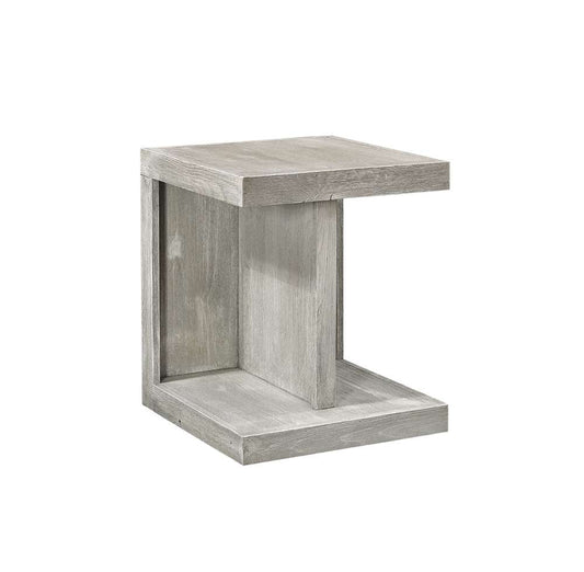 Emery Park - Avery Loft End Table in Limestone Finish - WDY914-LIM veiw 1