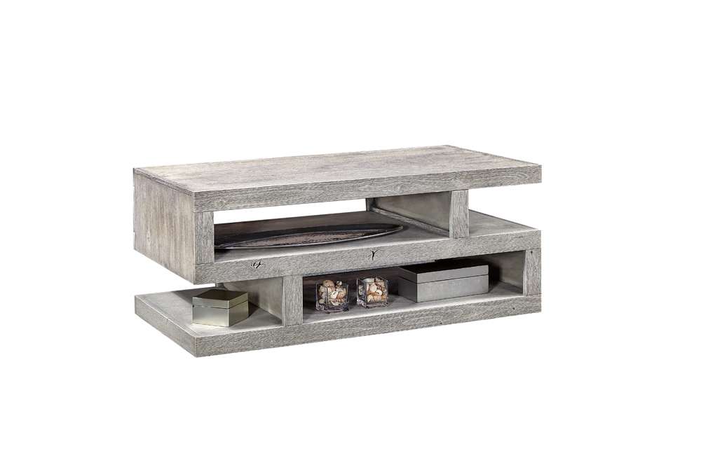Emery Park - Avery Loft S Cocktail Table in Limestone Finish - WDY912-LIM veiw 1