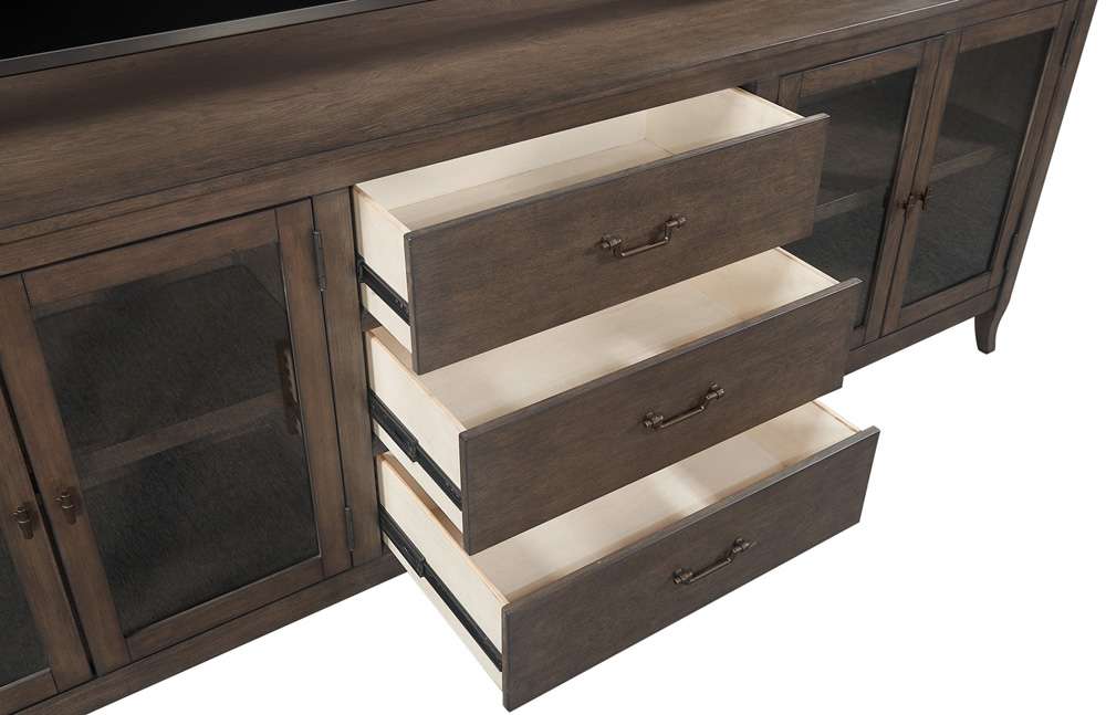 Emery Park - Blakely 95in Console in Sable Brown Finish - I540-297 veiw 2