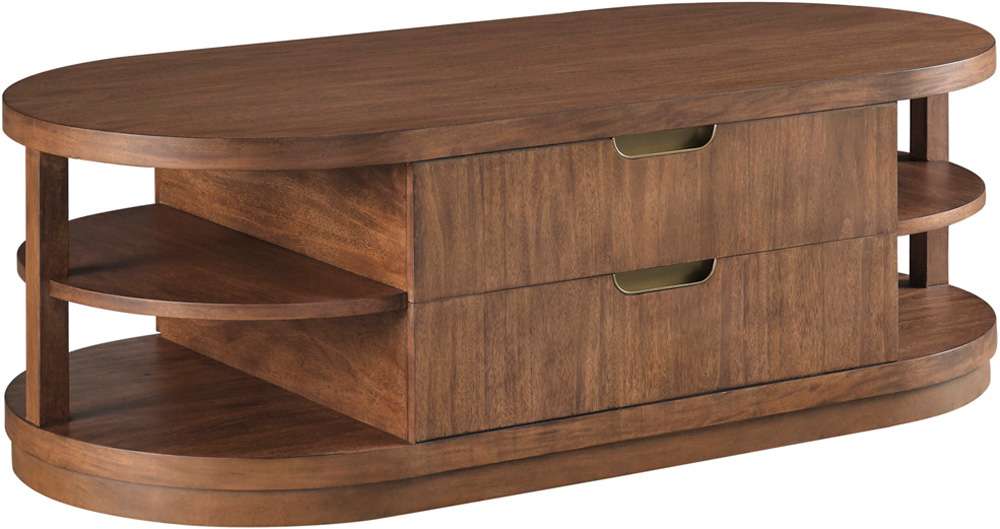 Emery Park - Caden Cocktail Table in Spiced Caramel Finish - I3224-9101 veiw 1