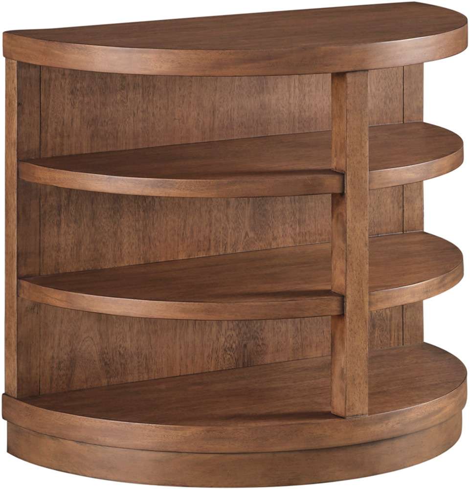 Emery Park - Caden Demilune End Table in Spiced Caramel Finish - I3224-9141 view 1