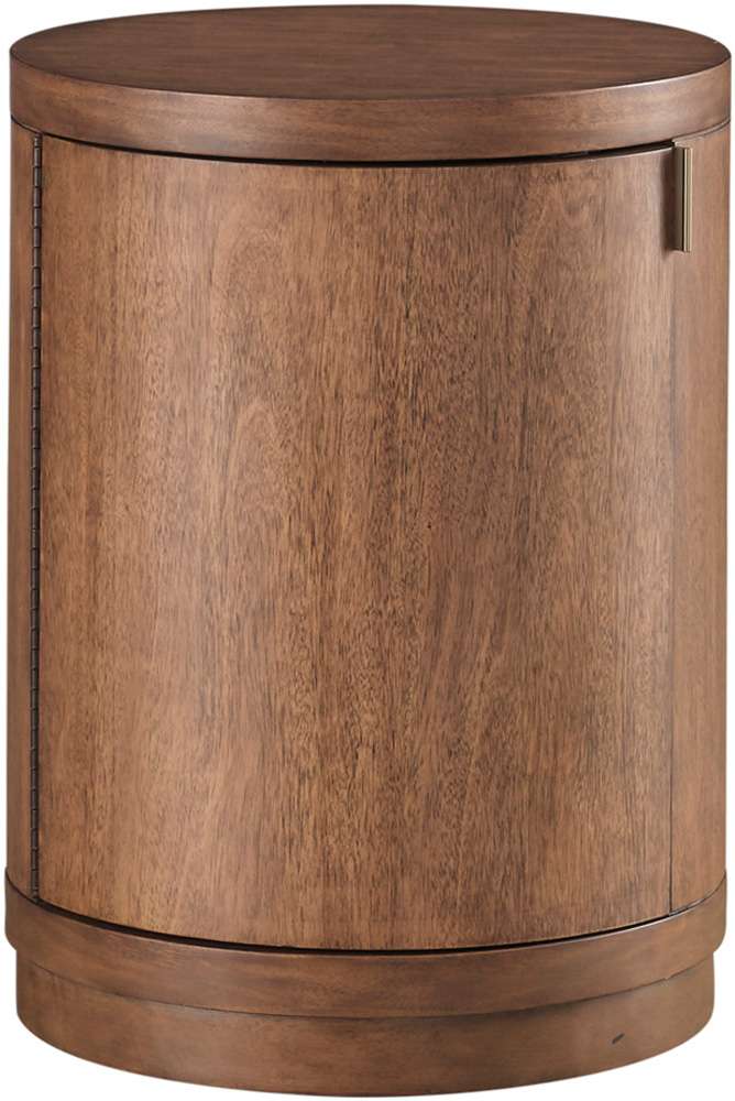 Emery Park - Caden Round Chairside Table in Spiced Caramel Finish - I3224-9130 veiw 1
