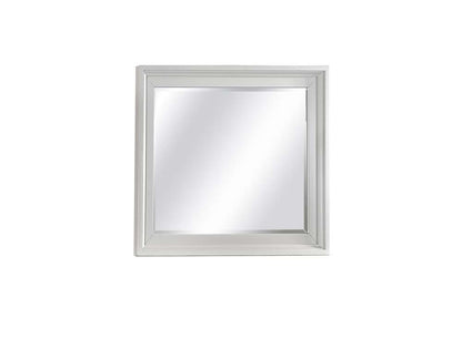 Emery Park - Cambridge Chesser Mirror in Light Gray Paint Finish - ICB-463-GRY veiw 1