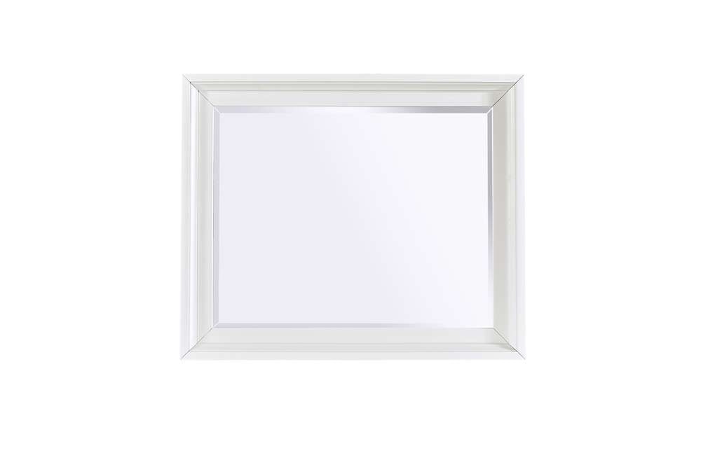 Emery Park - Cambridge Chesser Mirror in White Finish - ICB-463-WHT veiw 1