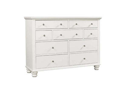 Emery Park  -  Cambridge Chesser in White Finish  - ICB-455-WHT-5 veiw 1