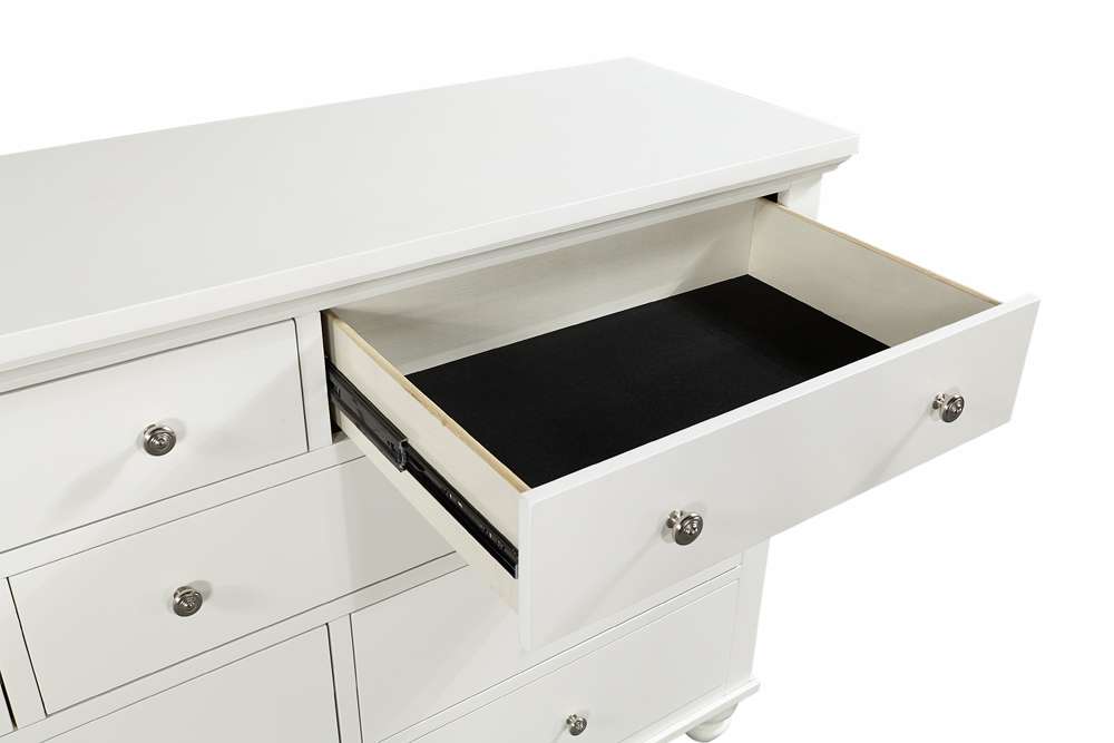 Emery Park  -  Cambridge Chesser in White Finish  - ICB-455-WHT-5 veiw 2