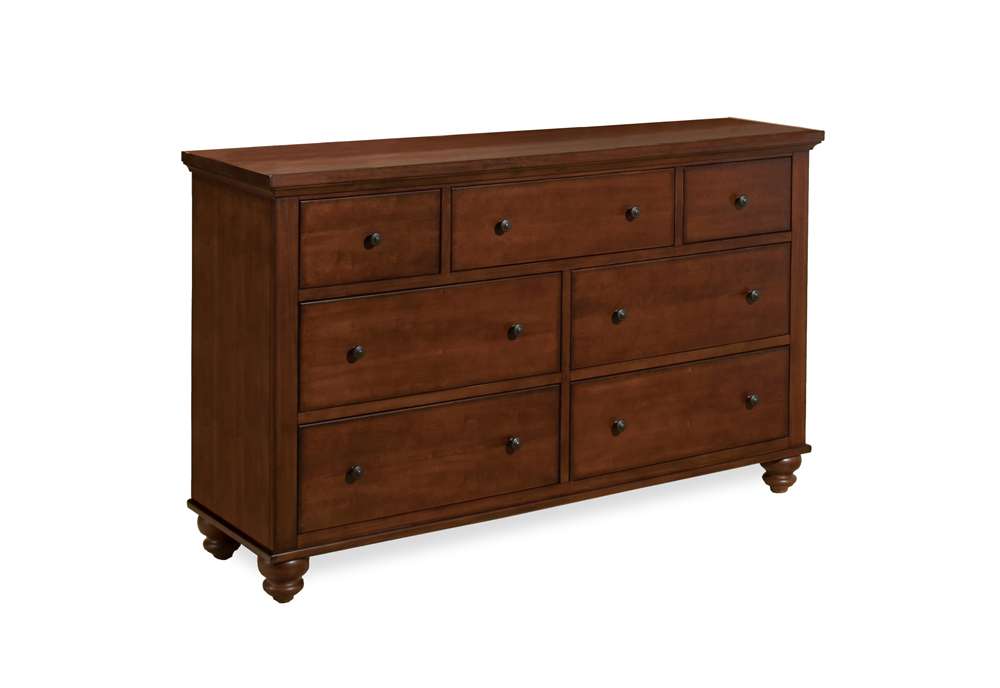 Emery Park  -  Cambridge Double Dresser in Brown Cherry Finish  - ICB-454-BCH-5 veiw 1