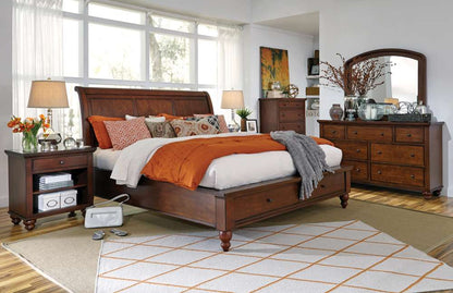 Emery Park - Cambridge Double Dresser Mirror in Brown Cherry Finish - ICB-462-BCH veiw 3
