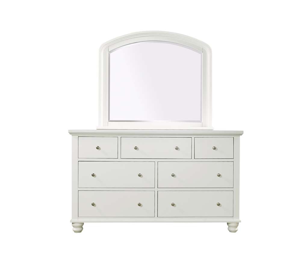 Emery Park - Cambridge Double Dresser Mirror in White Finish - ICB-462-WHT veiw 2