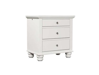 Emery Park  -  Cambridge Liv360 Nightstand in White Finish  - ICB-450-WHT-4 veiw 1