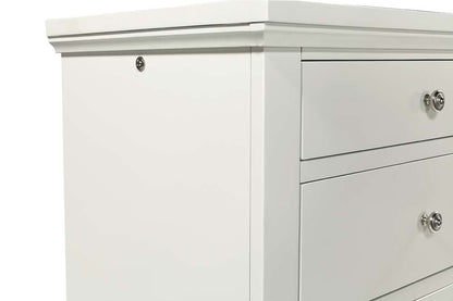 Emery Park  -  Cambridge Liv360 Nightstand in White Finish  - ICB-450-WHT-4 veiw 4