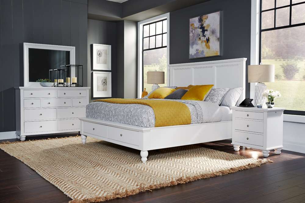 Emery Park  -  Cambridge Liv360 Nightstand in White Finish  - ICB-450-WHT-4 veiw 6