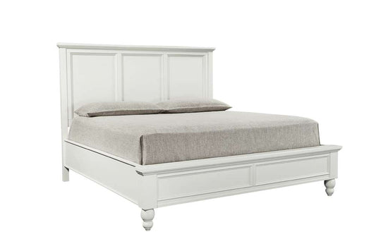 Emery Park - Cambridge Queen Panel Bed in White Finish veiw 1
