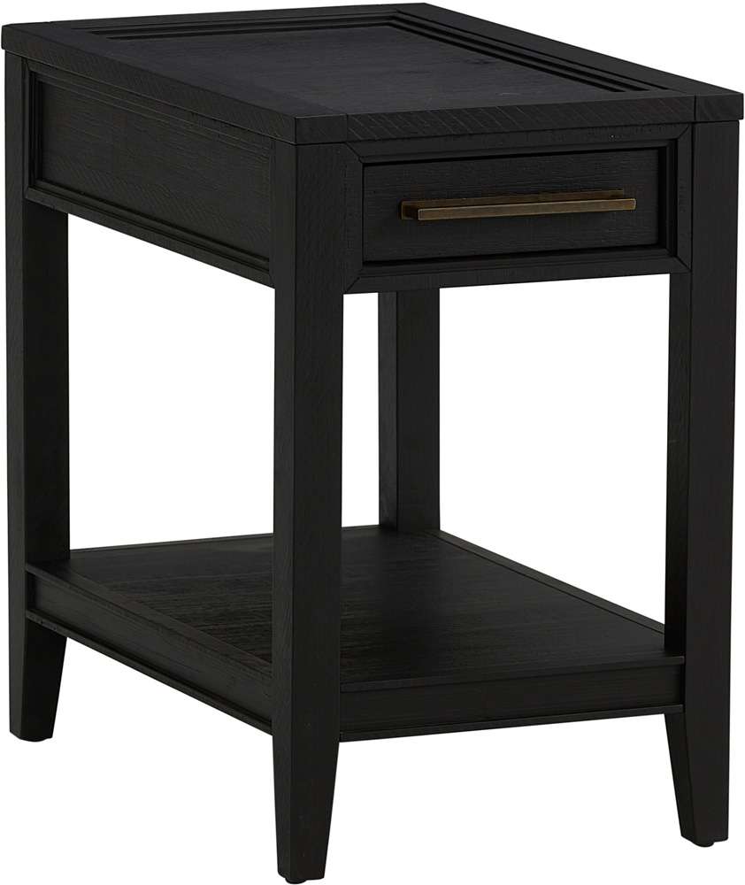 Emery Park - Camden Chairside Table in Domino Finish - I631-9130 veiw 1
