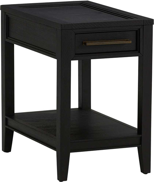 Emery Park - Camden Chairside Table in Domino Finish - I631-9130 veiw 1