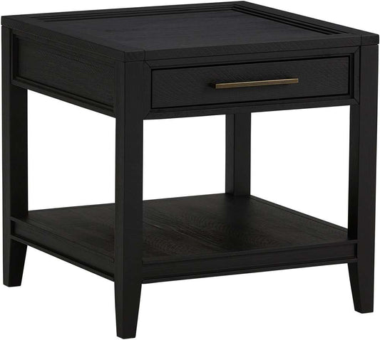 Emery Park - Camden End Table in Domino Finish - I631-9140 veiw 1