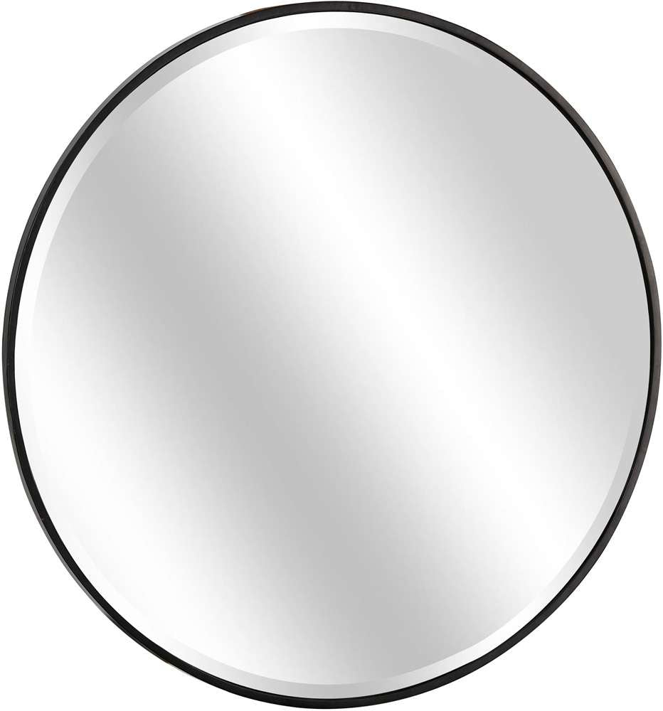 Emery Park - Camden Round Mirror in Domino Finish - I631-464 view 1