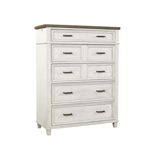 Emery Park  -  Caraway Chest in Aged Ivory Finish  - I248-456-2 veiw 1